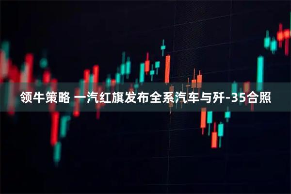 领牛策略 一汽红旗发布全系汽车与歼-35合照